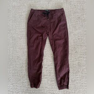 Cotton On Men's Jogger Pants - Burgundy